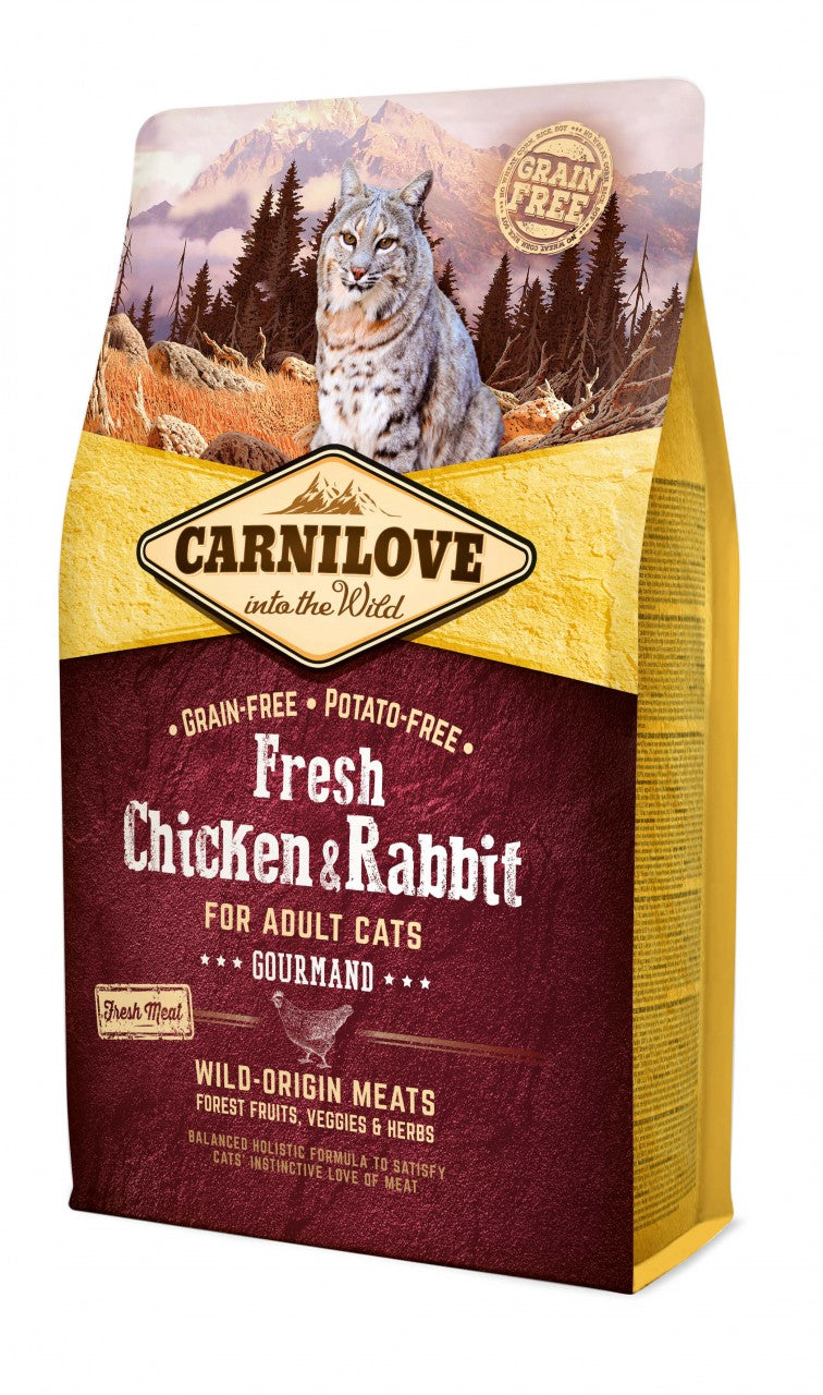 Carnilove Frisches Huhn & Kaninchen / Gourmand
