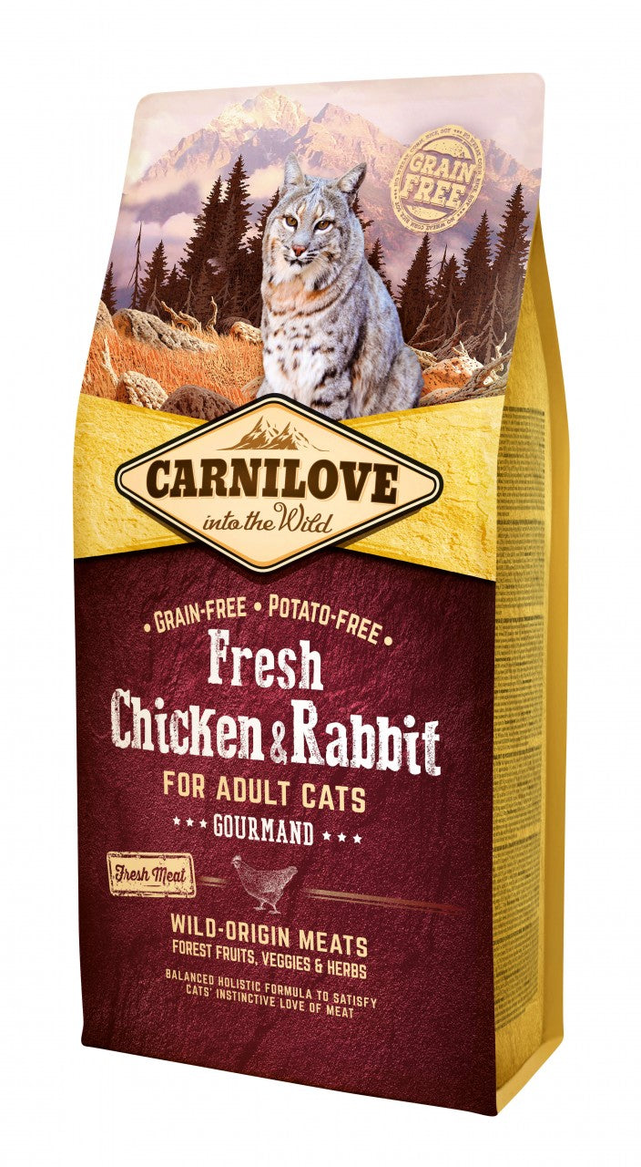 Carnilove Frisches Huhn & Kaninchen / Gourmand
