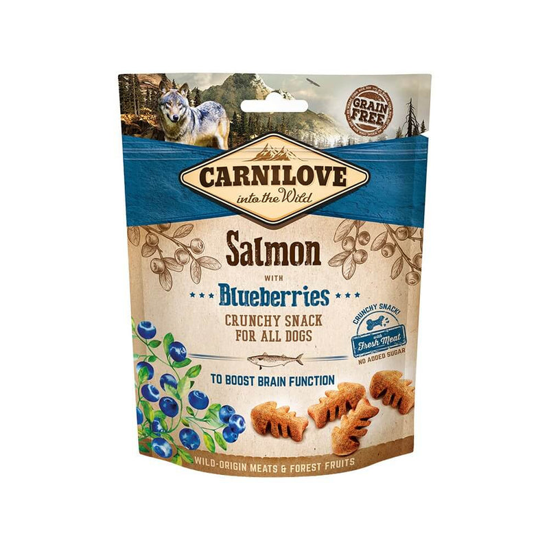Carnilove Crunchy Snack – Lachs mit Blaubeeren