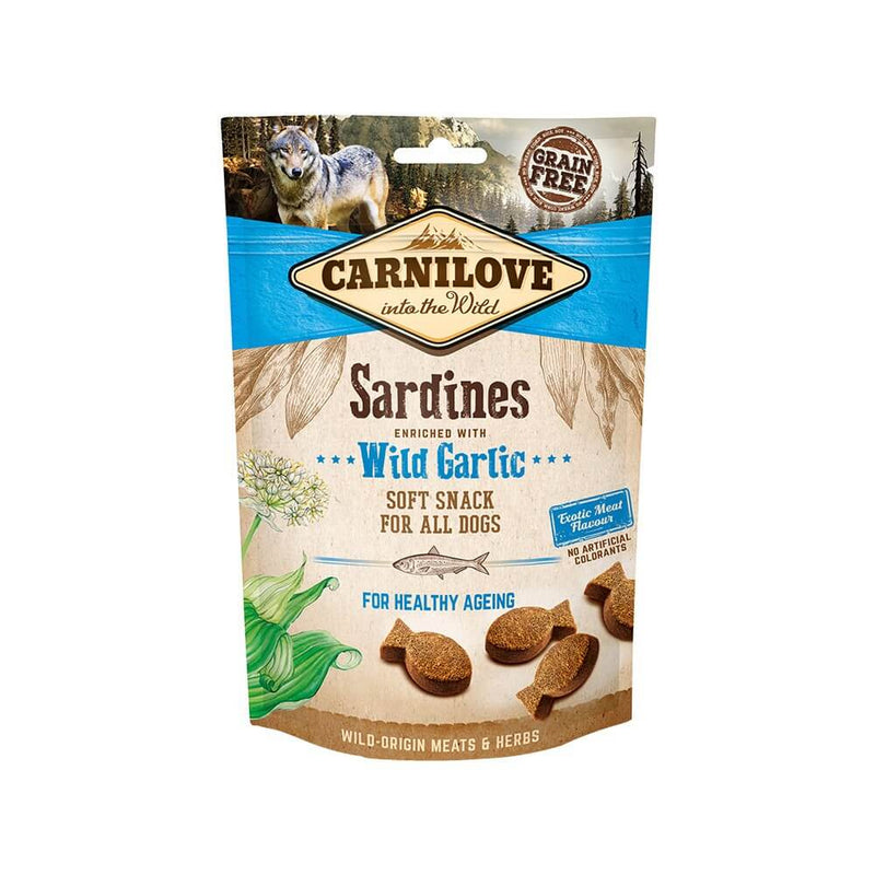 Carnilove Soft Snack – Sardinen mit Bärlauch