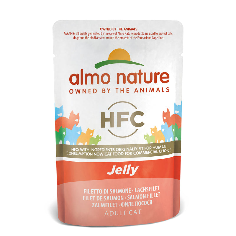 Almo Nature - HFC Jelly - Adult - mit Lachsfilet