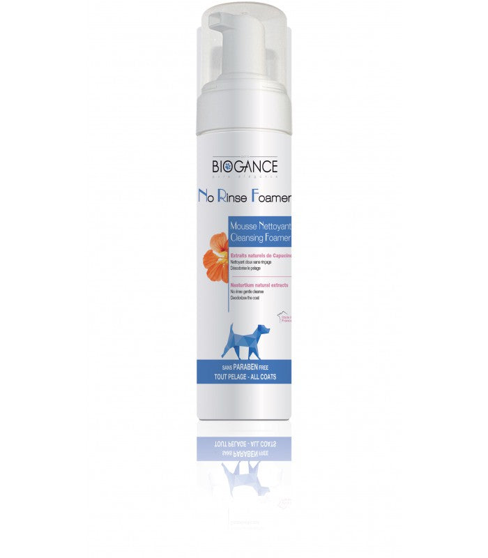 Biogance No Rinse Foamer für Hunde - Reinigungsschaum -