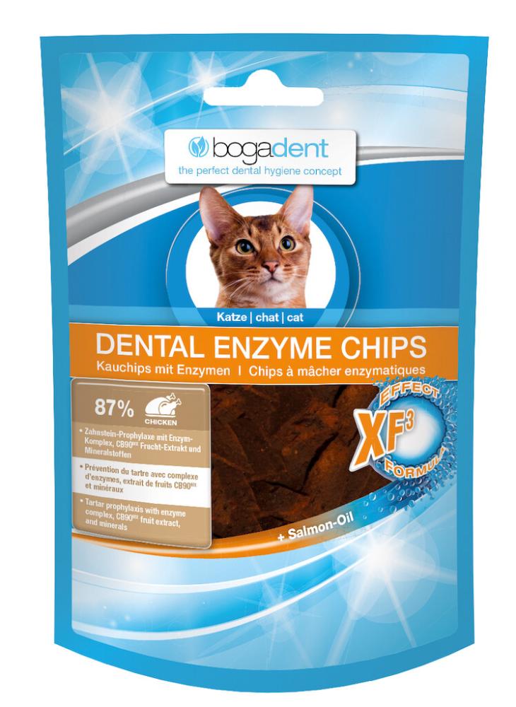 bogadent Katze Dental Enzyme Chips Huhn