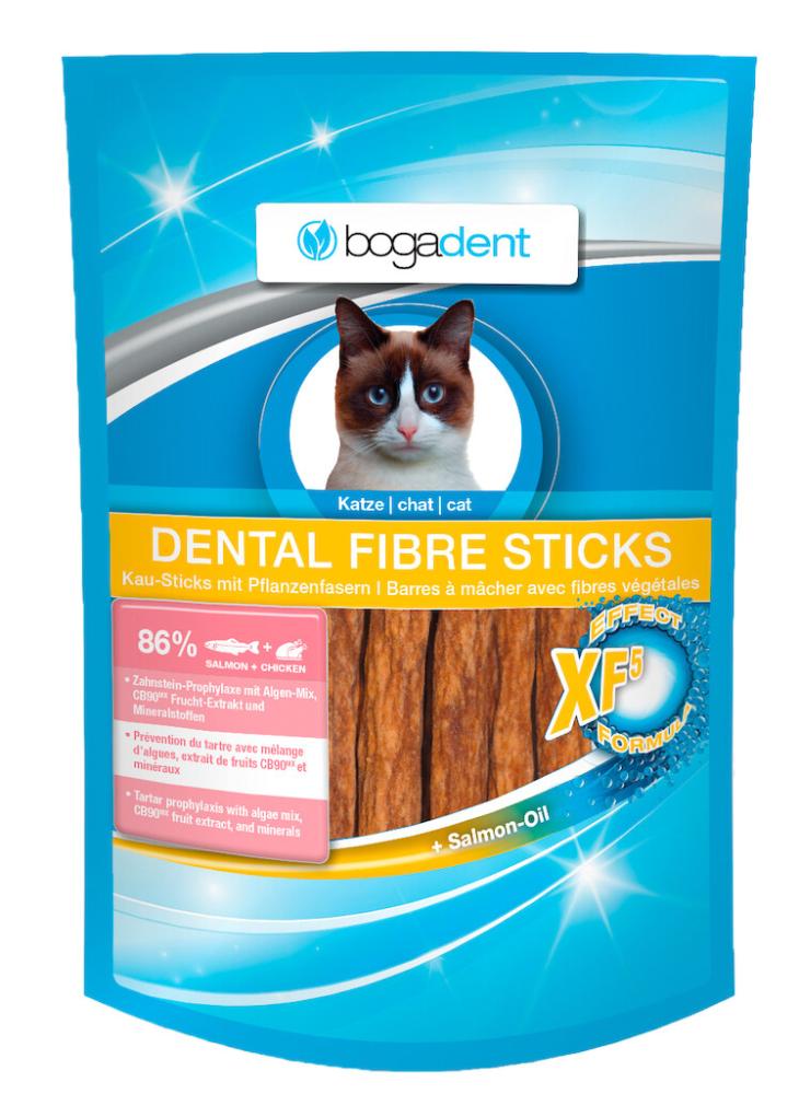 bogadent Katze Dental Fibre Sticks Lachs