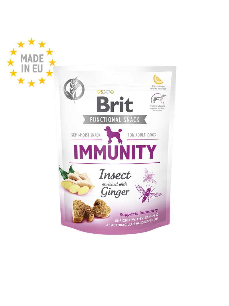 Brit Functional Snacks - Immunity Insect - Insekten & Ingwer