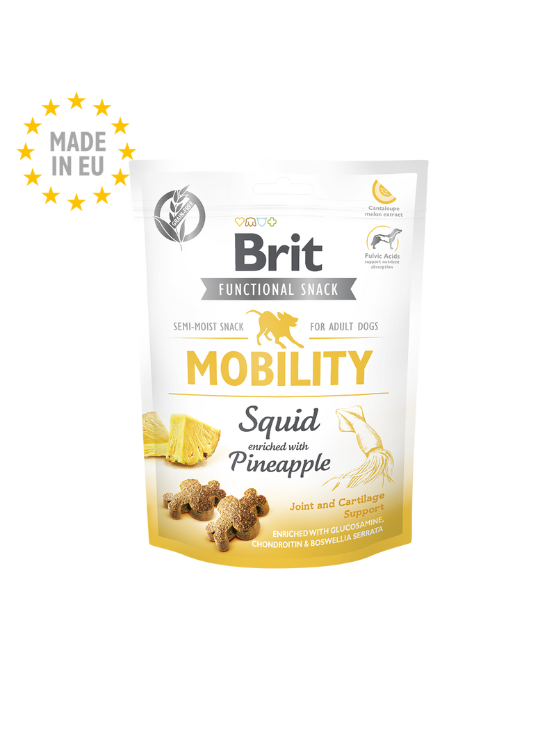 Brit Functional Snacks - Mobility Squid - Tintenfisch & Ananas