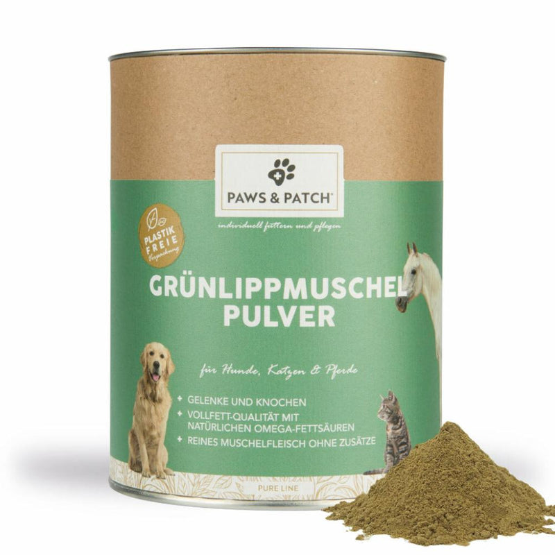 Paws & Patch Grünlippmuschel Pulver