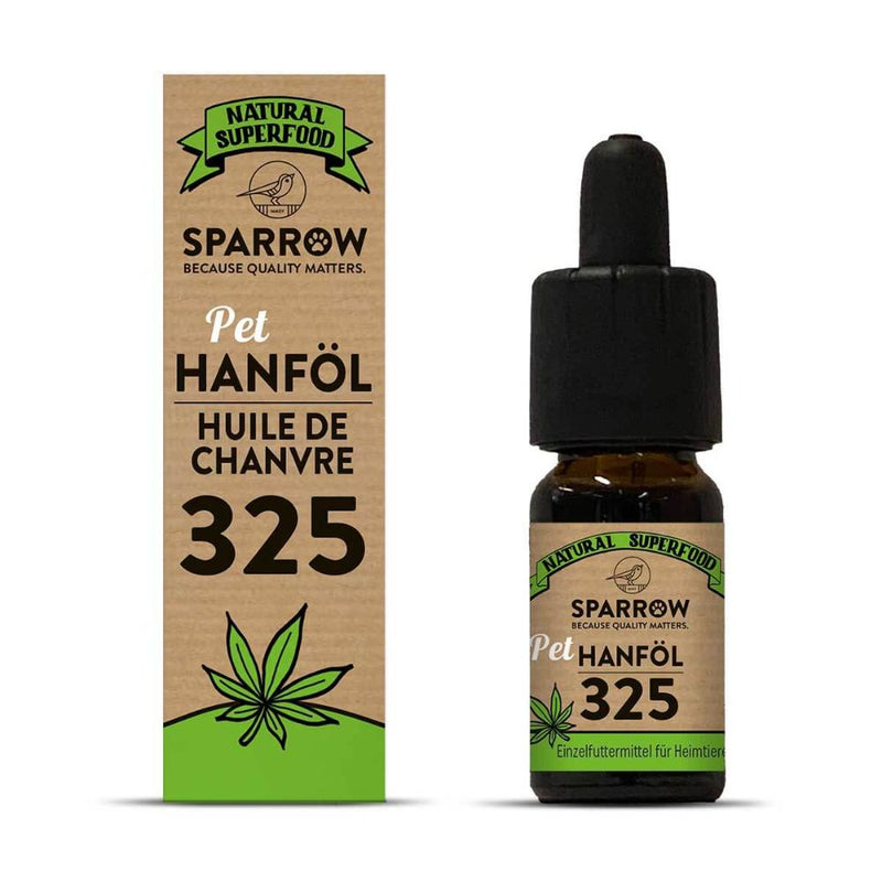 SPARROW Pet Hanföl mit CBD 325