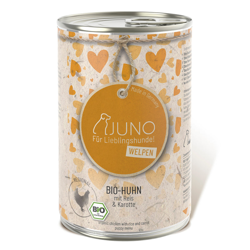 Juno Bio-Huhn Welpe