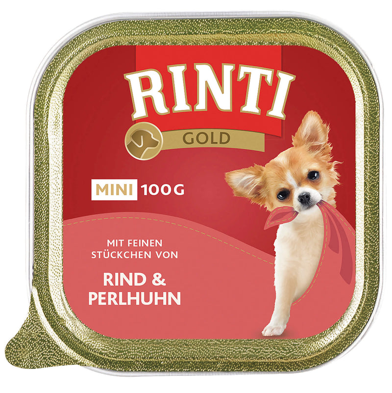 Rinti - Gold Mini Rind und Perlhuhn