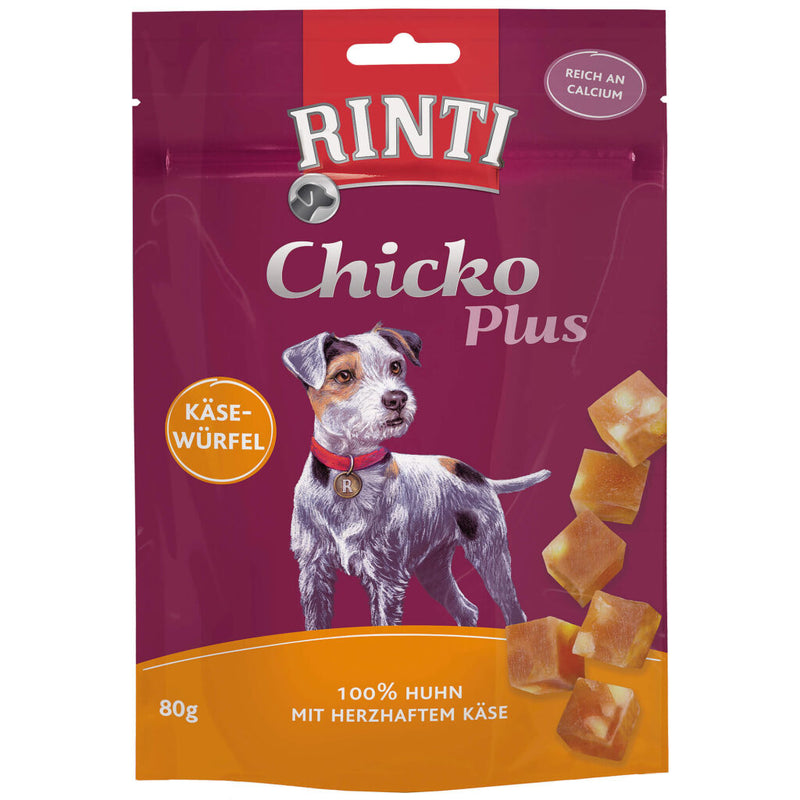 Rinti Hundesnack Chicko Plus Käsewürfel