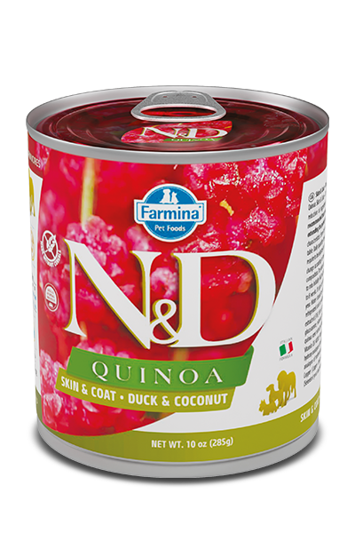 Farmina N&D Quinoa Skin & Coat - Ente, Kokosnuss & Kurkuma