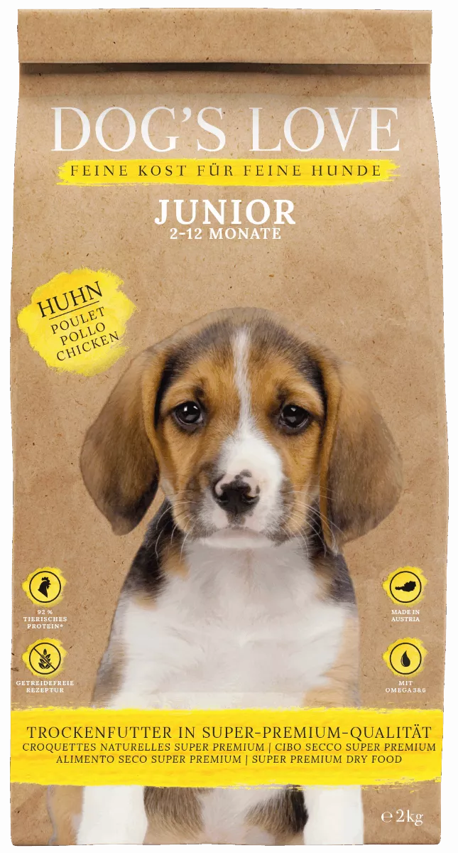 Dog's Love Junior Huhn