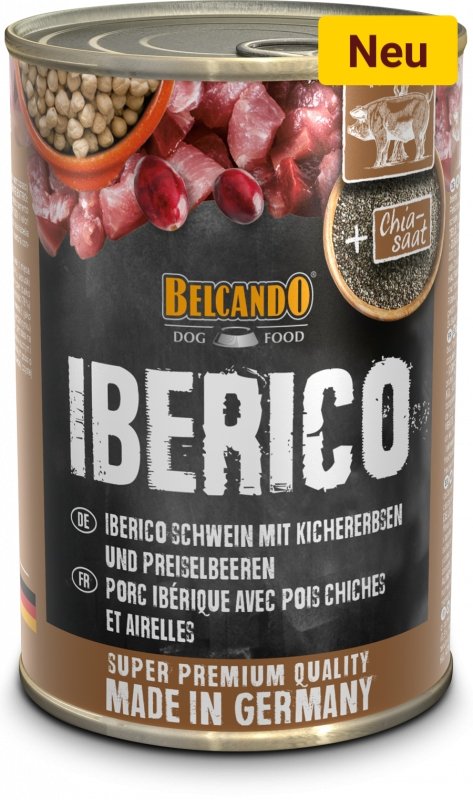 Belcando Iberico Schwein mit Kichererbsen & Preiselbeeren - pieper tier-gourmet