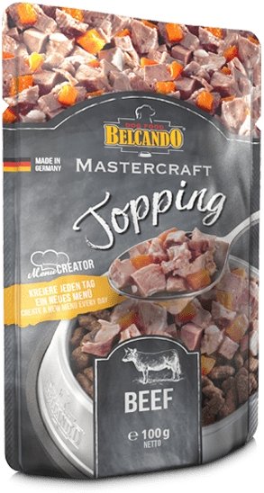 Belcando Mastercraft Topping Beef - pieper tier-gourmet