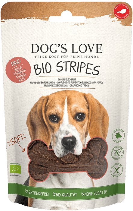 Dog's Love Hundesnacks BIO SOFT STRIPES Rind