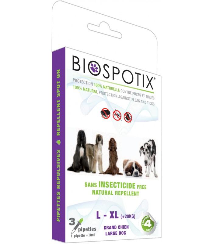 Luminans tildele pille Biospotix Spot on Hund - Schutz vor Flöhen und Zecken