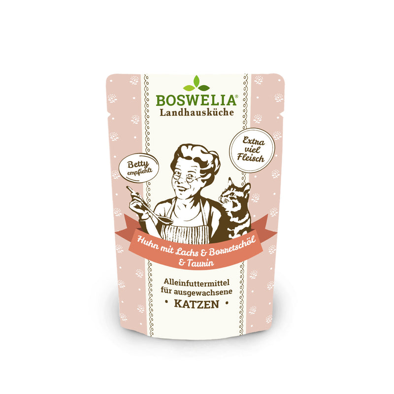 Boswelia Betty's Landhausküche - Huhn & Lachs mit Borretschöl