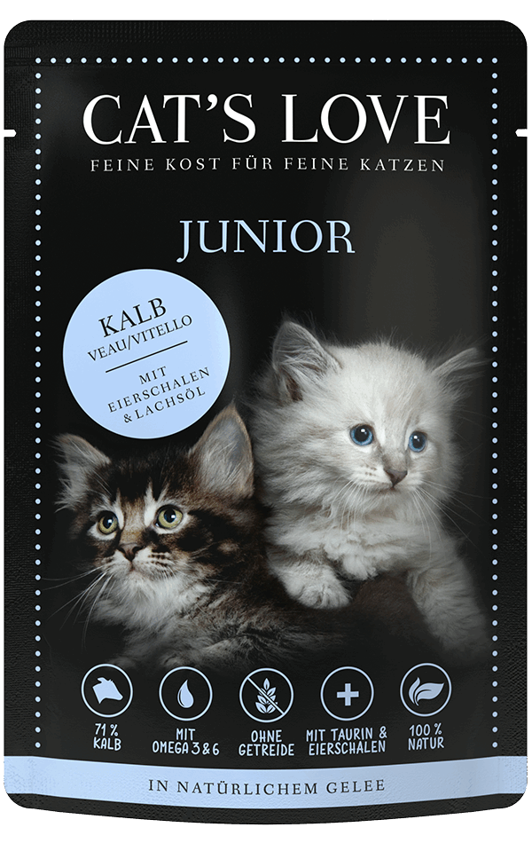 Cat’s Love Junior Kalb Pur