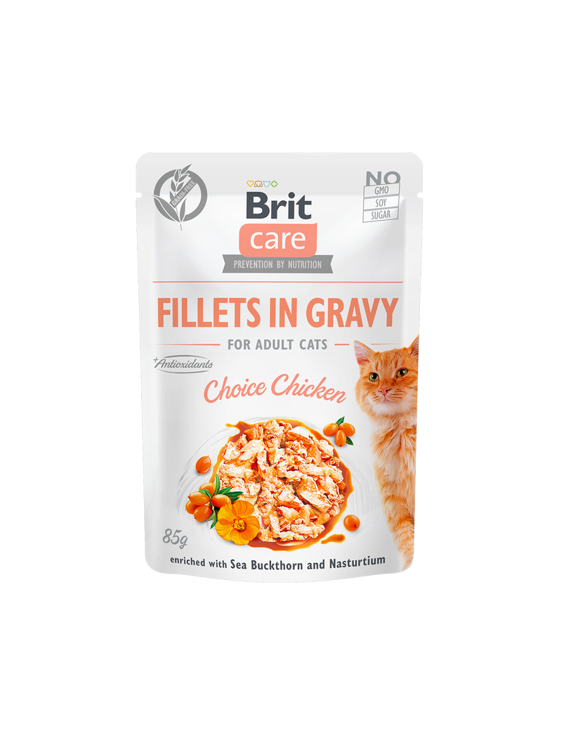 Brit Care Cat - Huhn Filets in Sauce