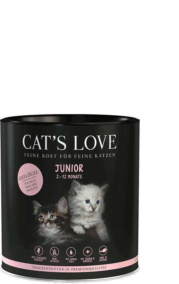 Cat’s Love Junior Geflügel