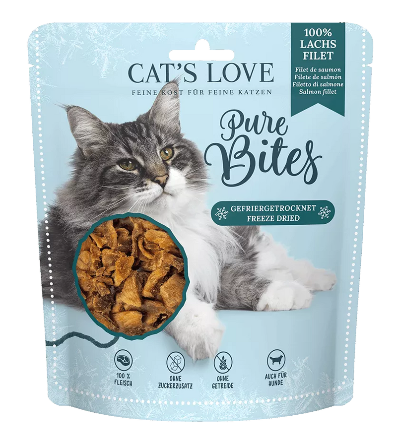 Cat’s Love Pure Bites Lachsfilet