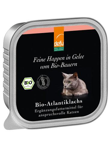 Defu Feine Happen in Gelee Bio-Atlantiklachs - pieper tier-gourmet