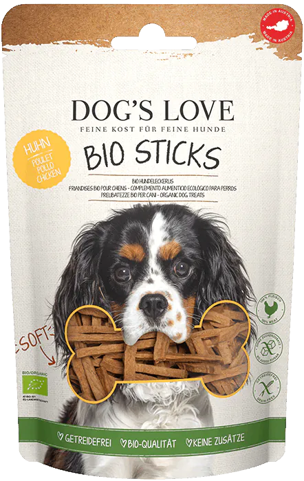 Dog's Love Hundesnacks BIO SOFT STICKS Huhn