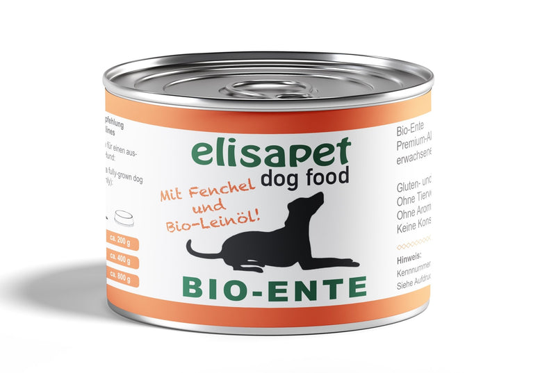 Elisapet Bio-Ente Hundefutter - pieper tier-gourmet