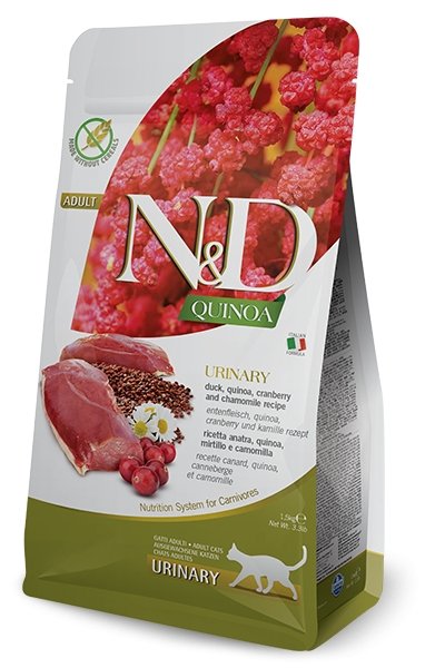 Farmina N&D Quinoa Urinary - Ente, Cranberry & Kamille - pieper tier-gourmet