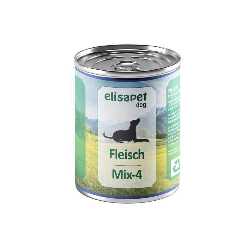 Elisapet Hundefutter Fleisch Mix-4