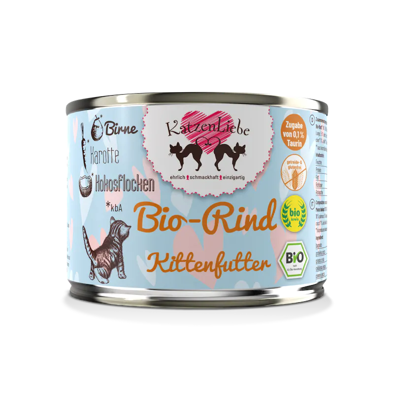 KatzenLiebe Bio-Rind Kitten