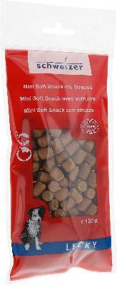 Lecky Mini Soft Snack mit Strauss von Schweizer - pieper tier-gourmet