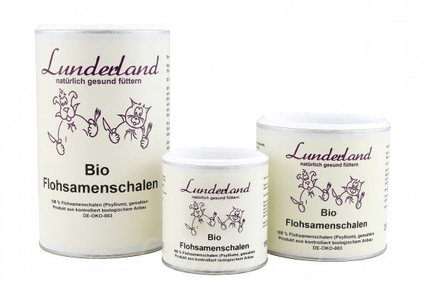 Lunderland - BIO Flohsamenschalen gemahlen