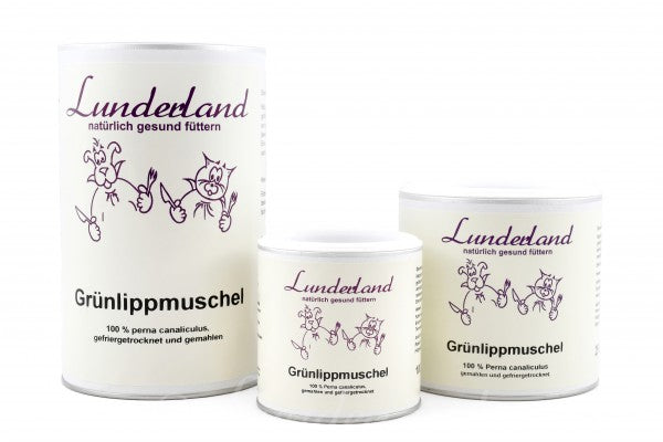 Lunderland - Grünlippmuschel Pulver