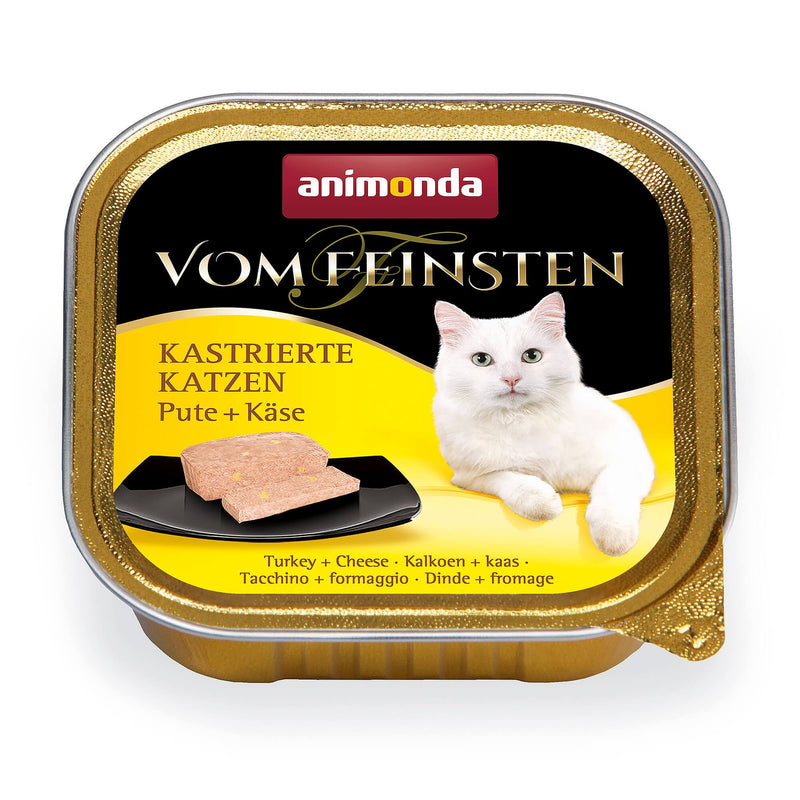 - NEU - Animonda Vom Feinsten KASTRIERTE KATZEN Pute + Käse - pieper tier-gourmet
