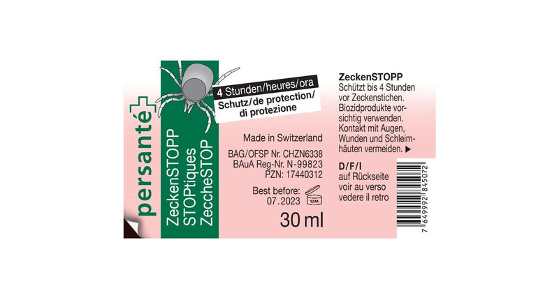 Persante ZeckenSTOPP Spray - pieper tier-gourmet