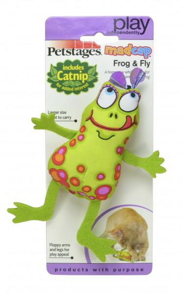 Petstages Madcap Frog and Fly - pieper tier-gourmet
