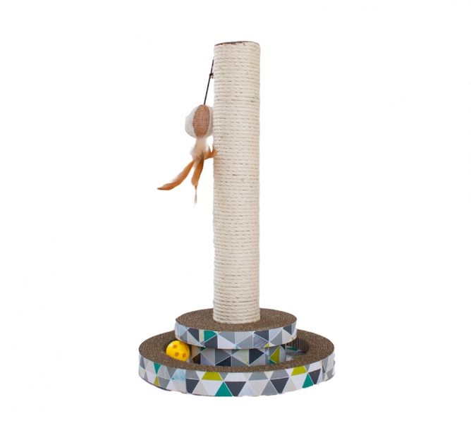 Petstages Scratch and Play Tower Track - pieper tier-gourmet