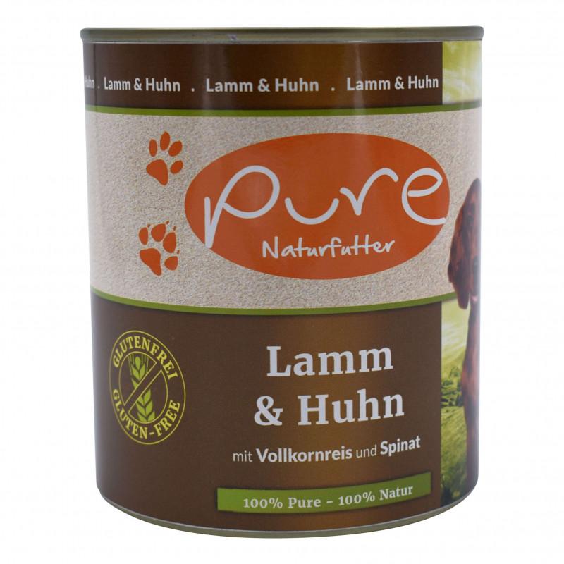 Pure Hundemenü Lamm & Huhn - pieper tier-gourmet