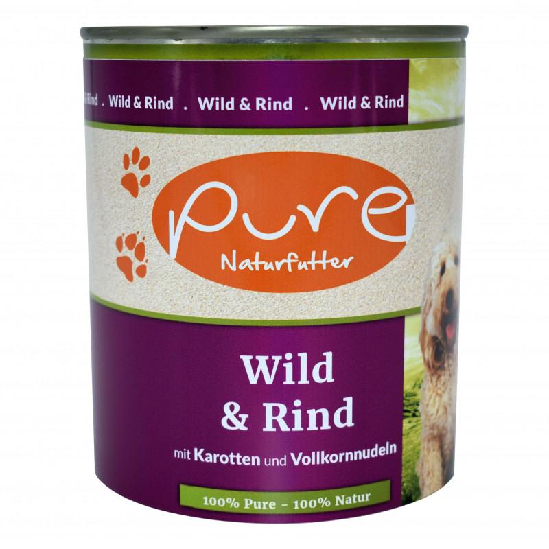 Pure Hundemenü Wild & Rind - pieper tier-gourmet
