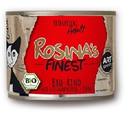 Rosina's Finest Leibgericht Bio-Rind mit Süsskartoffel - pieper tier-gourmet