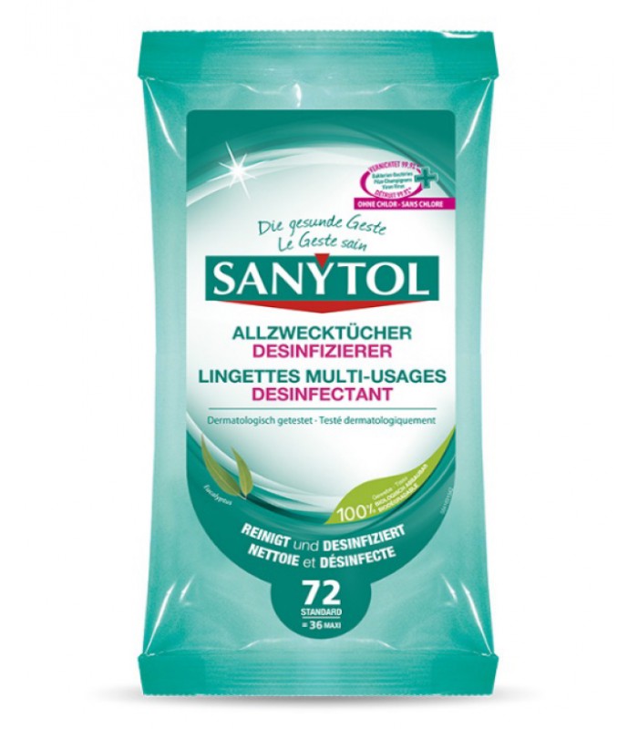 Sanytol - Allzwecktücher Desinfizierer