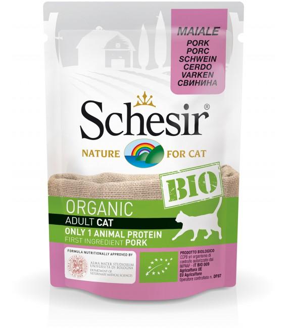 Schesir Cat BIO Schwein - pieper tier-gourmet