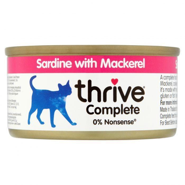 Thrive Sardine with Mackerel - pieper tier-gourmet