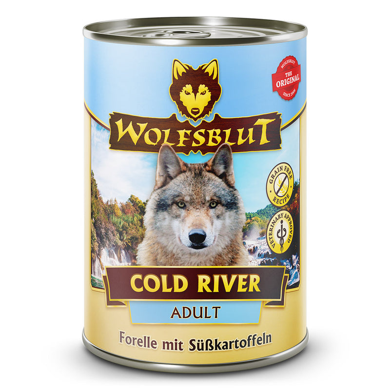 Wolfsblut Adult Cold River - Forelle mit Süsskartoffeln