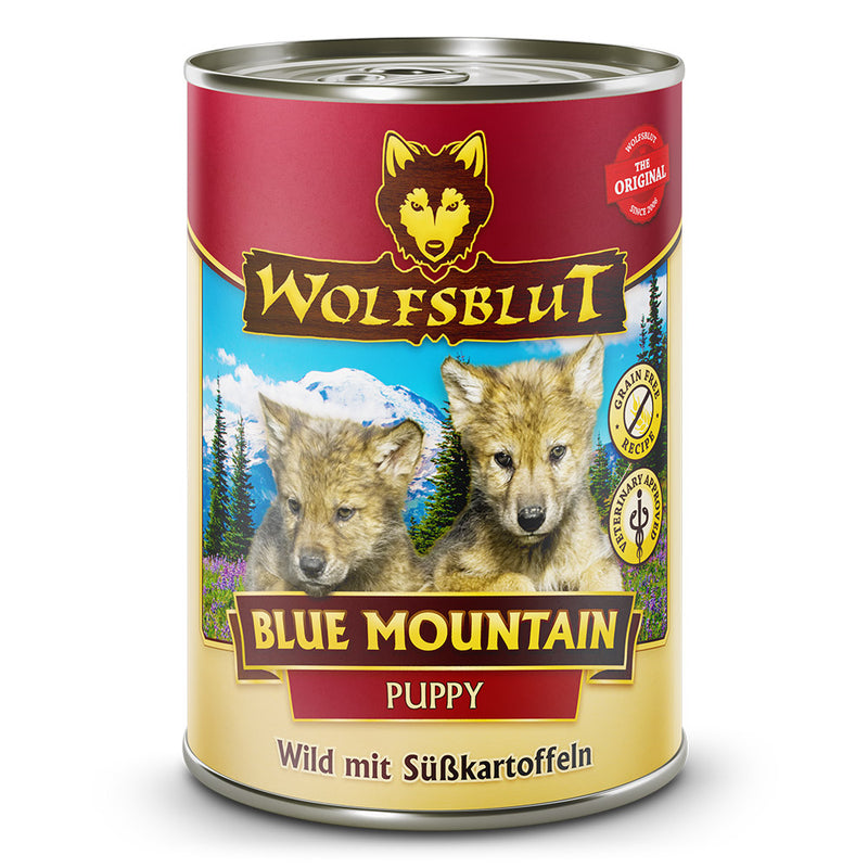 Wolfsblut PUPPY Blue Mountain - Wild mit Süsskartoffel