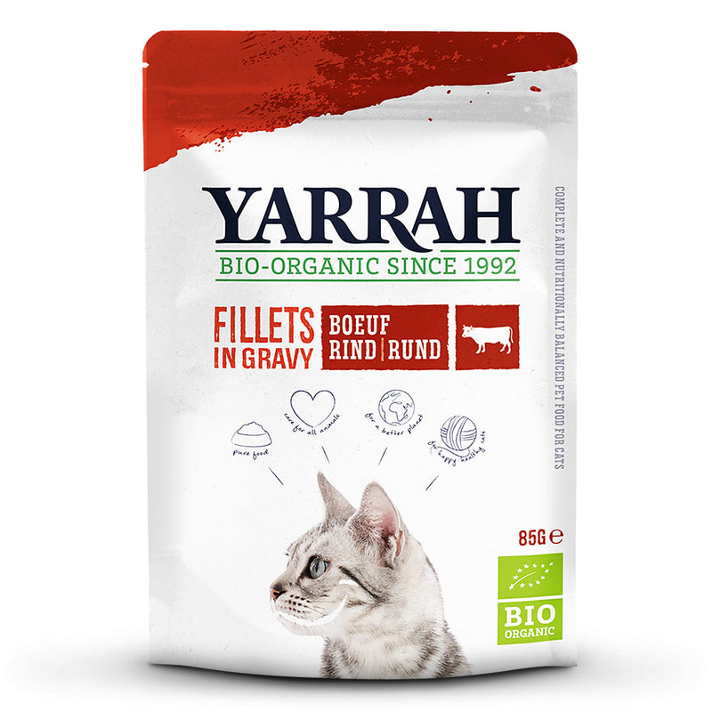 Yarrah Filet mit Rind in Sauce BIO