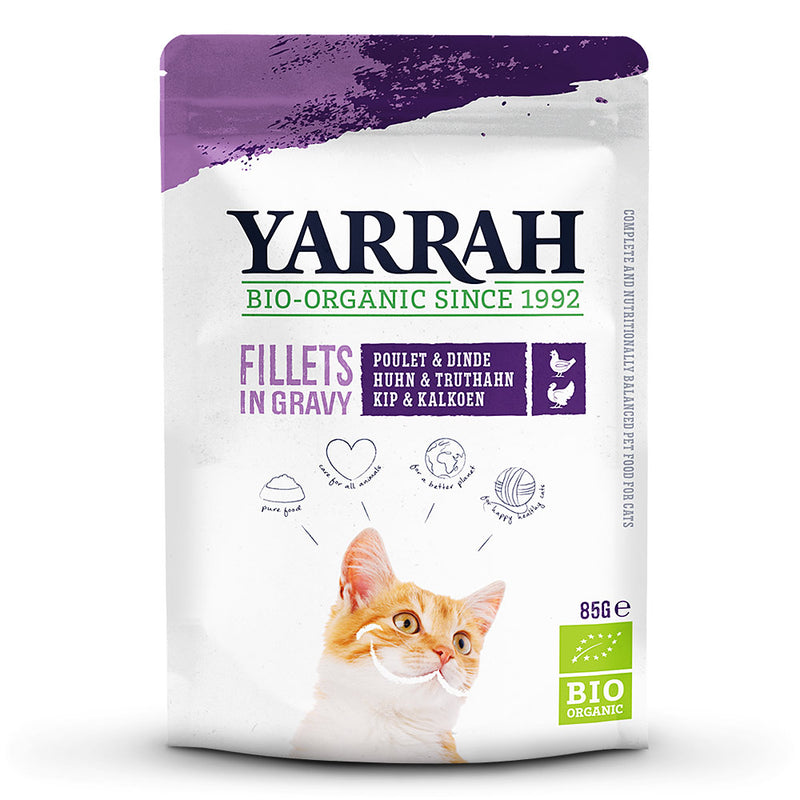 Yarrah Filet mit Truthahn in Sauce BIO