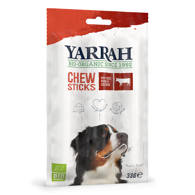 Yarrah Bio-Kaustangen für Hunde